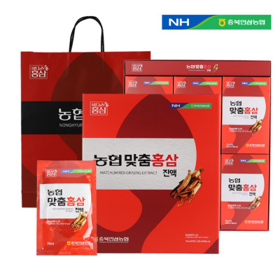 충북인삼농협 농협맞춤홍삼 70ml x 30포